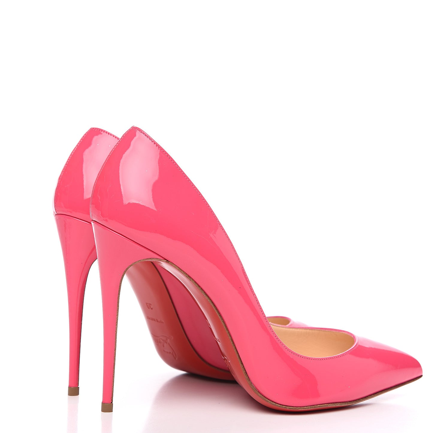 Patent Pigalle Follies 100 Pumps 39 Pinky