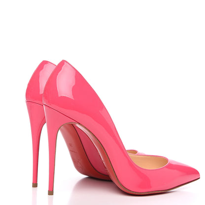 Christian Louboutin Patent Pigalle Follies 100 Pumps 39 Pinky 4 of 8