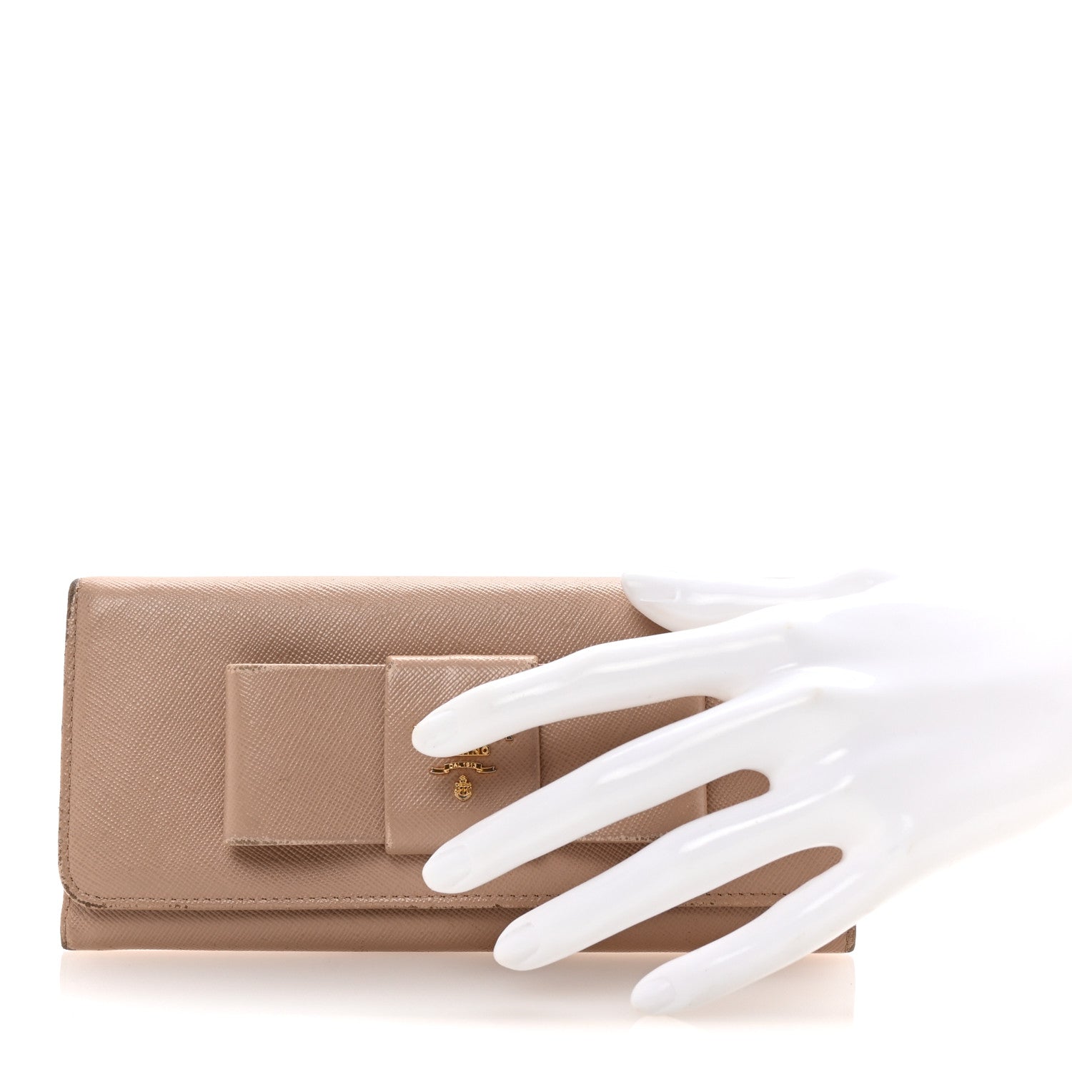 財布 PRADA ribbon wallet Amazon.com: Prada Wallet For Women -Ribbon Saffiano Metallic