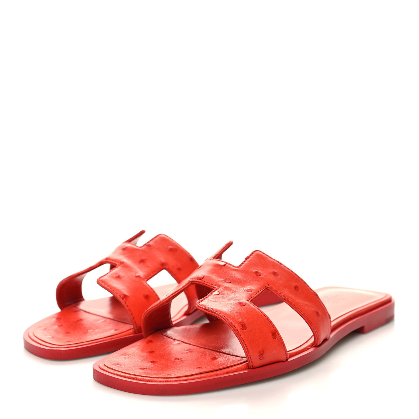Ostrich Oran Sandals 37 Jasper Rouge
