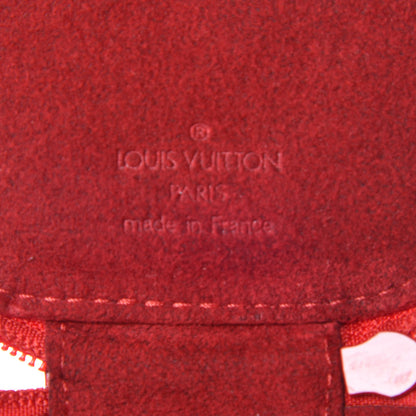 Louis Vuitton Epi Ecrin Bijoux 10cm Jewelry Box Case Red 6 of 6