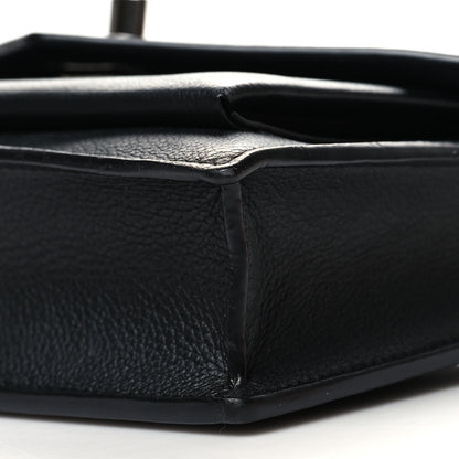 Louis Vuitton Soft Calfskin My Lockme Chain Pochette Black 11 of 11