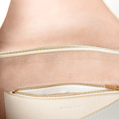 Celine Calfskin Blade Flap White 10 of 17