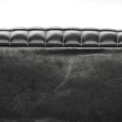 Chanel Lambskin Vertical Quilted Mademoiselle Small Camera Case Black 11 of 14