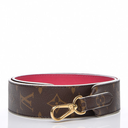 Louis Vuitton Monogram Bandouliere Shoulder Strap Hot Pink 1 of 5