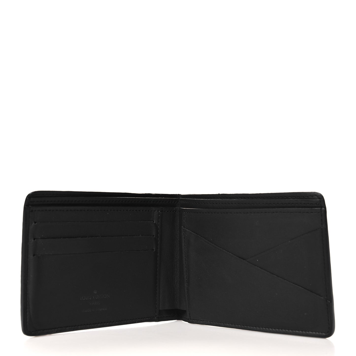 Calfskin Monogram Shadow Multiple Wallet Black