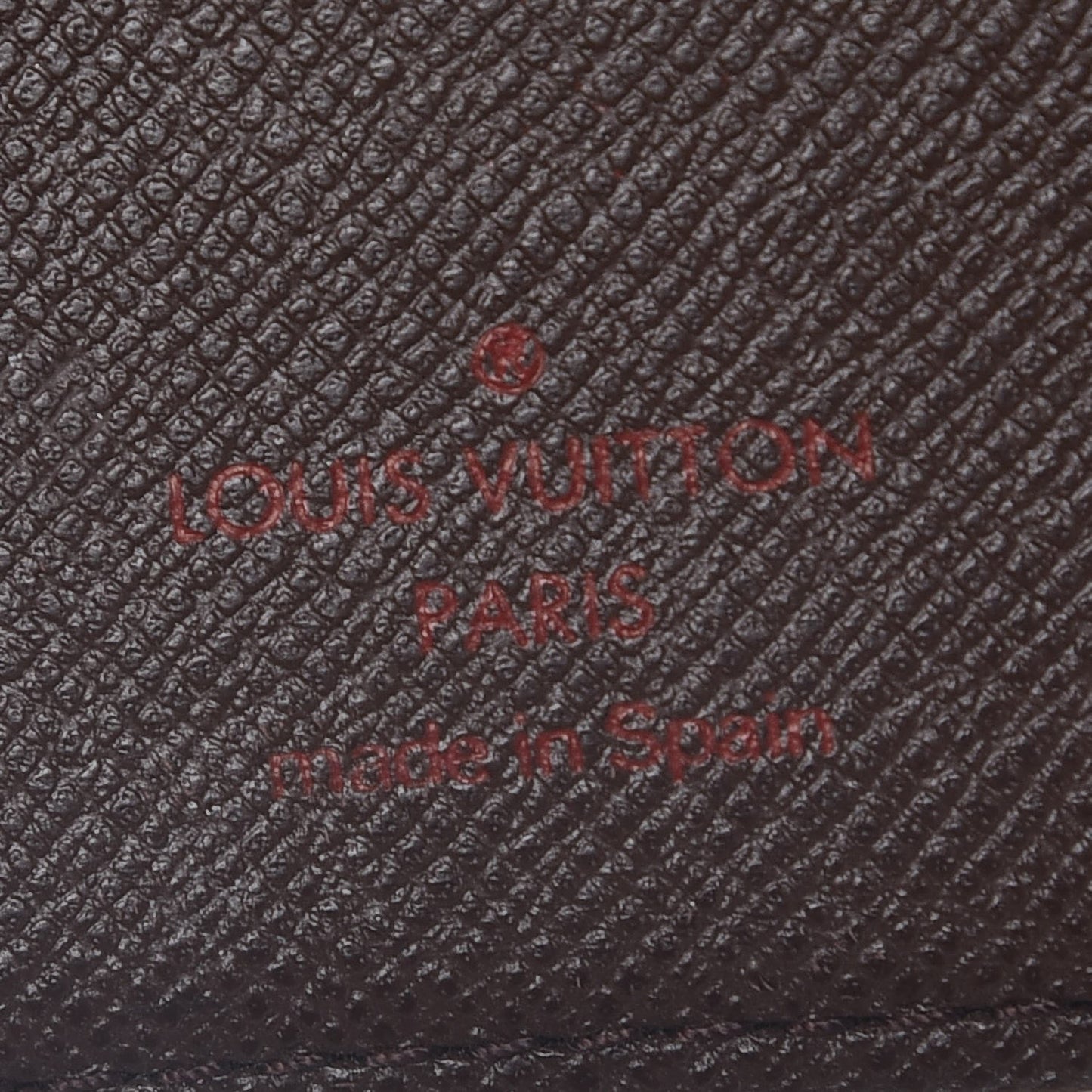 Damier Ebene Small Ring Agenda Cover