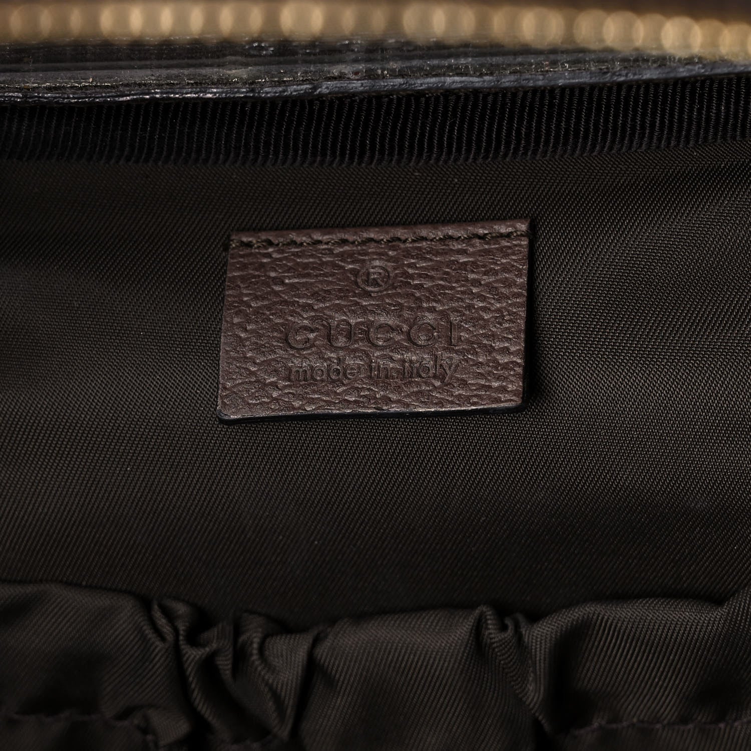 Gucci GG Supreme Monogram Ophidia Vanity Cosmetic Case 6 of 12