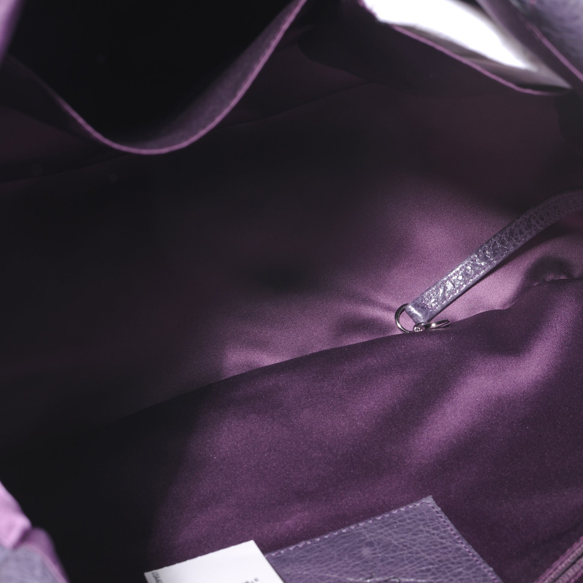 Chanel Glazed Calfskin On The Road XL Flap Purple 5 of 8