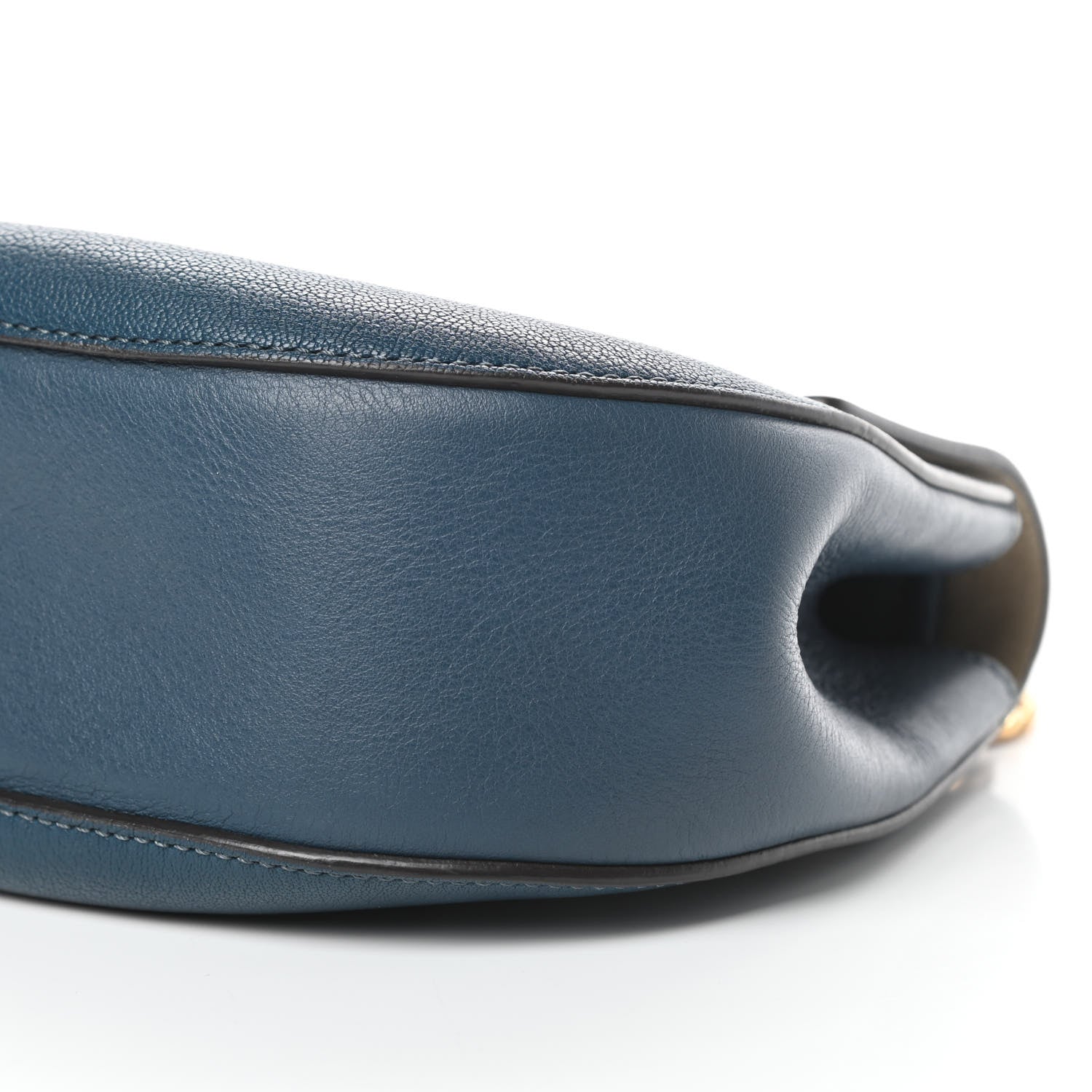 Chloe Goatskin Drew Shoulder Bag Denim Blue 11 of 13