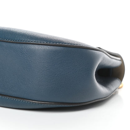 Chloe Goatskin Drew Shoulder Bag Denim Blue 11 of 13