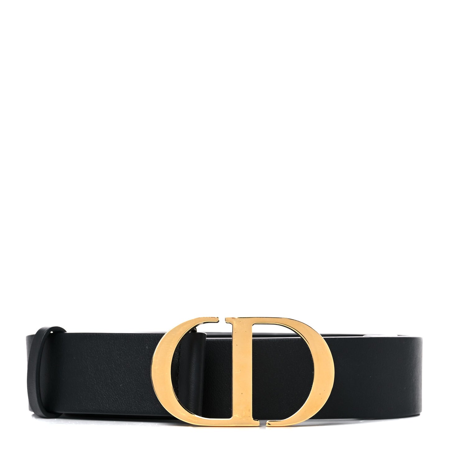 Calfskin CD Belt 75 Black