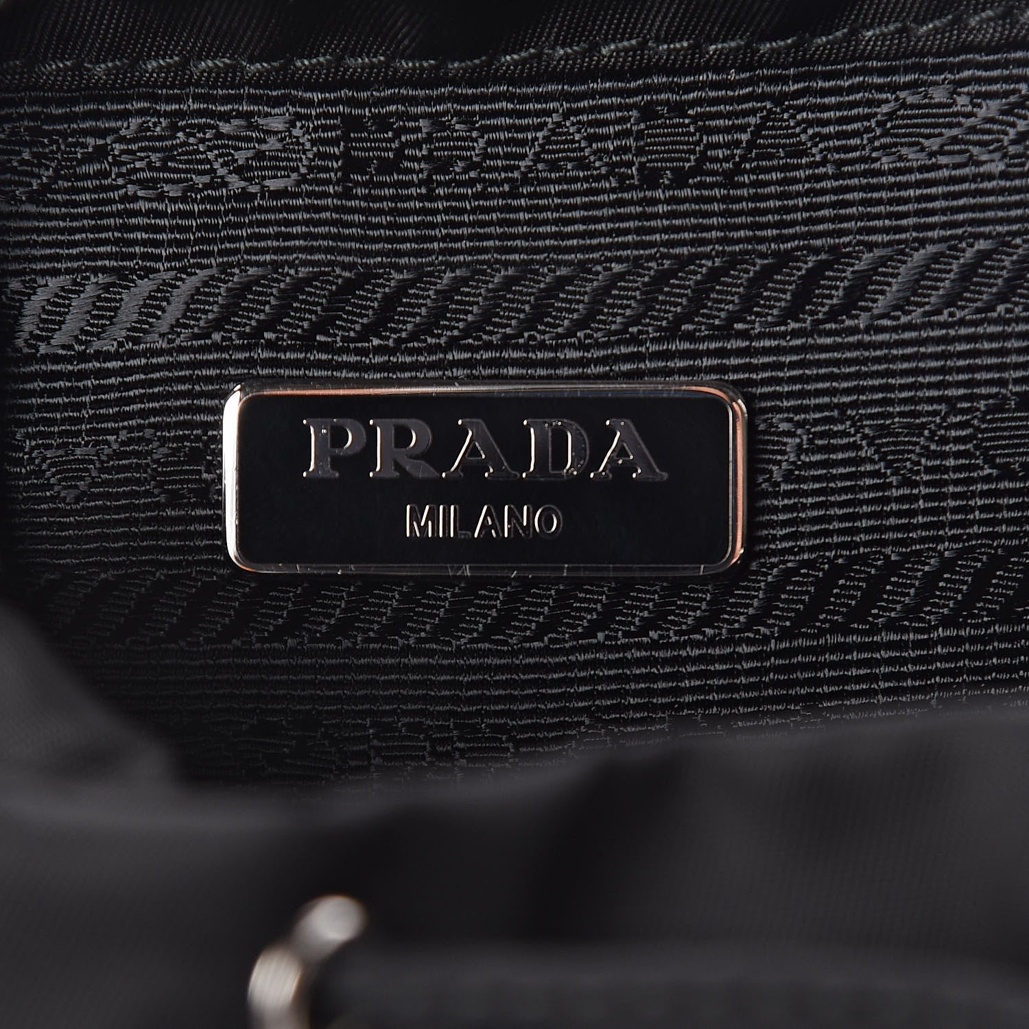Prada Nylon Vela Mini Crossbody Backpack Black 6 of 8