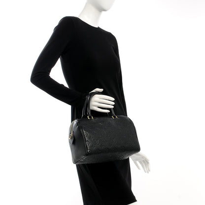 Louis Vuitton Empreinte Speedy Bandouliere 25 NM Black 2 of 8