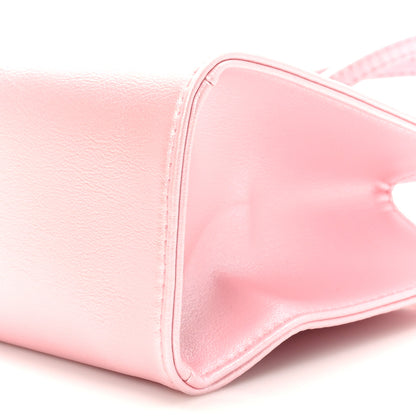 Telfar Metallic Vegan Leather Small Shopping Bag Ballerina 8 of 8