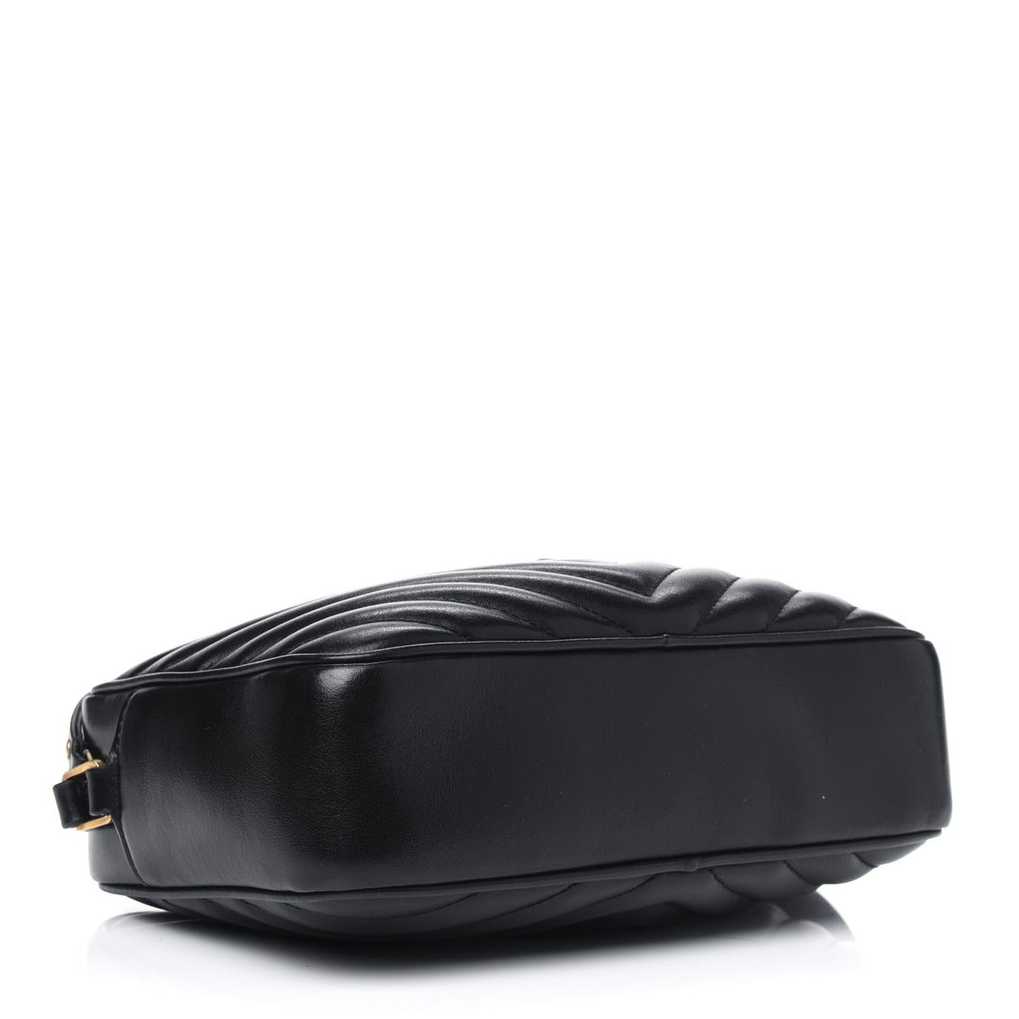 Calfskin Matelasse Monogram Lou Camera Bag Black