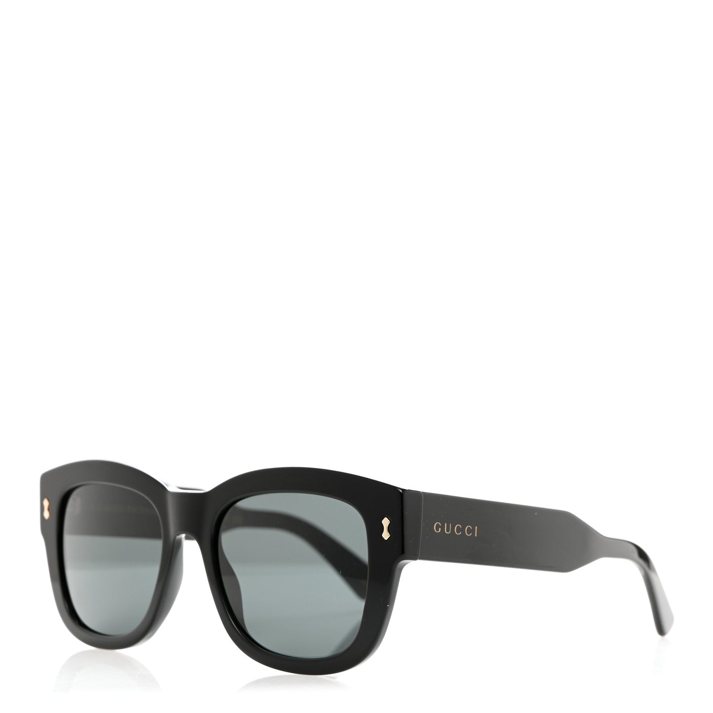 Acetate Square Sunglasses GG1110S Black