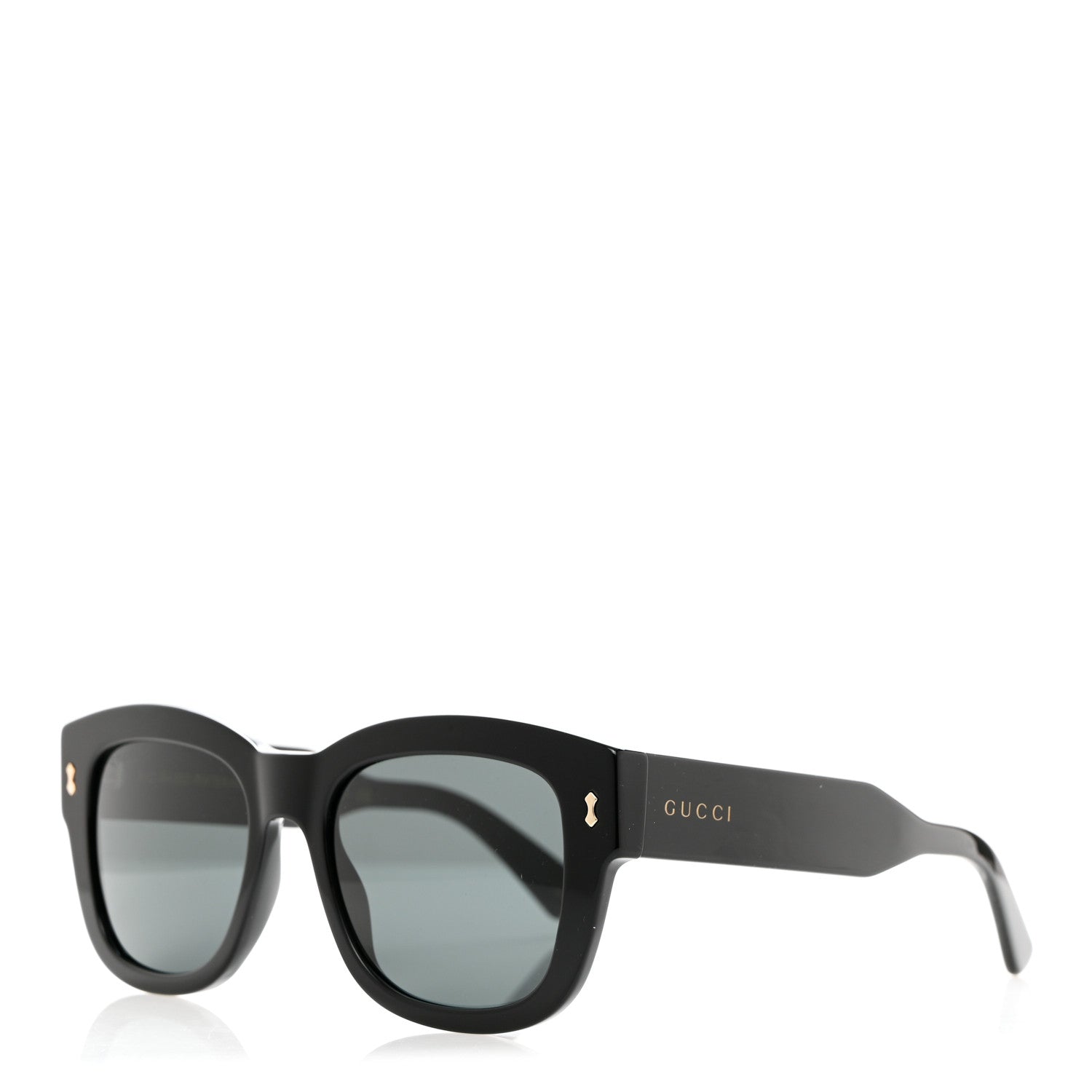 Gucci Acetate Square Sunglasses GG1110S Black 1 of 7