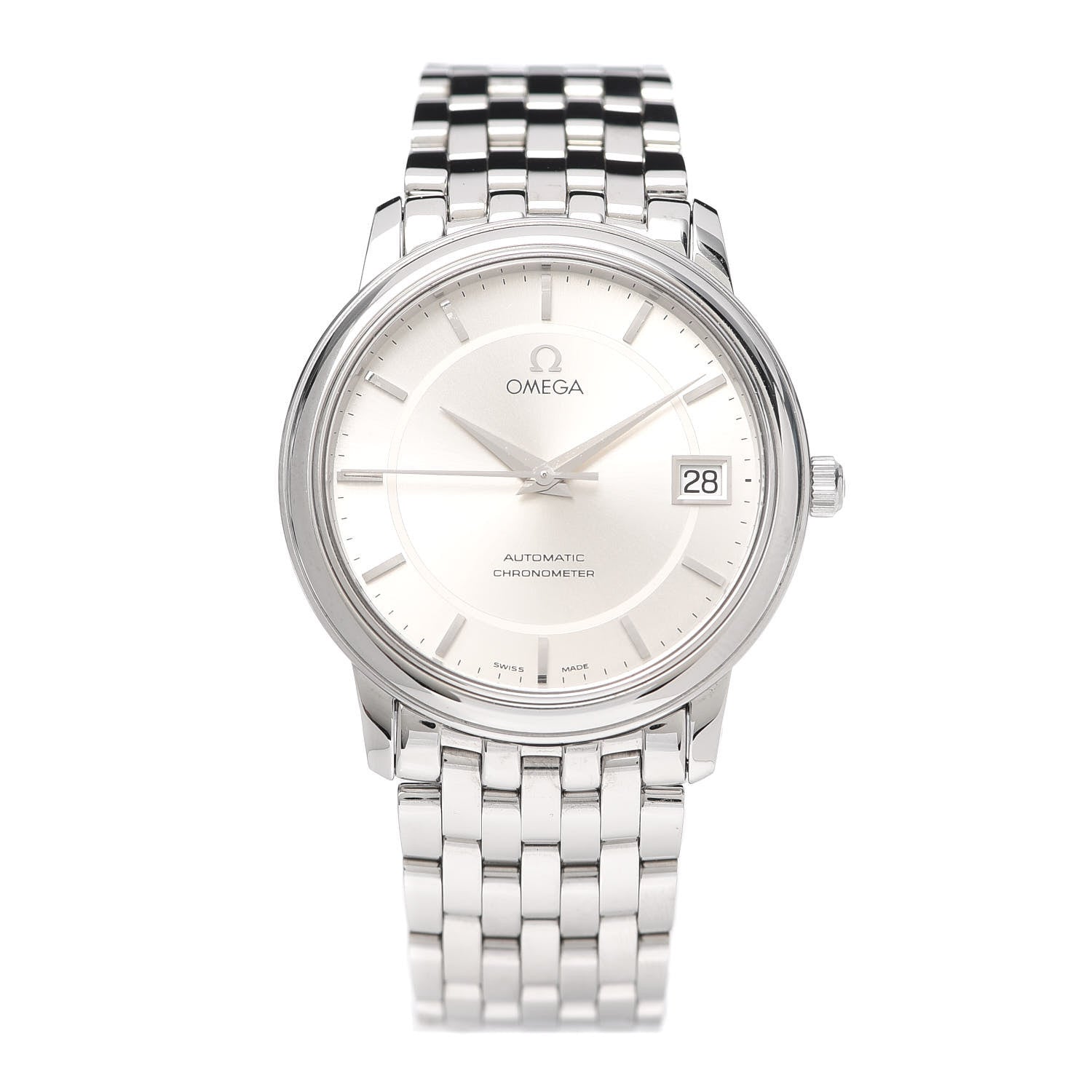 Omega Stainless Steel 35mm De Ville Chronometer Automatic Watch 4500.31.00 1 of 6