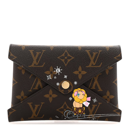 Louis Vuitton Monogram 2023 Christmas Animation Kirigami Pochette Set 3 of 8