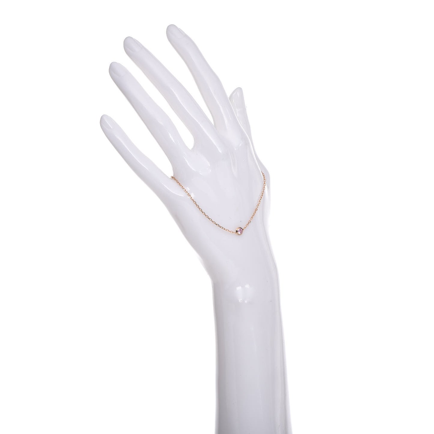 18K Pink Gold Pink Sapphire D'Amour Bracelet