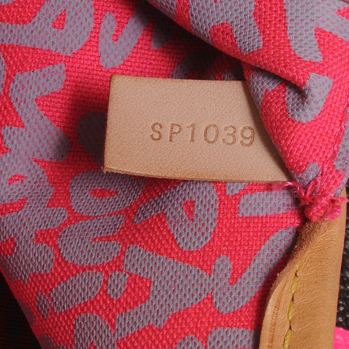Monogram Graffiti Neverfull GM Fuchsia