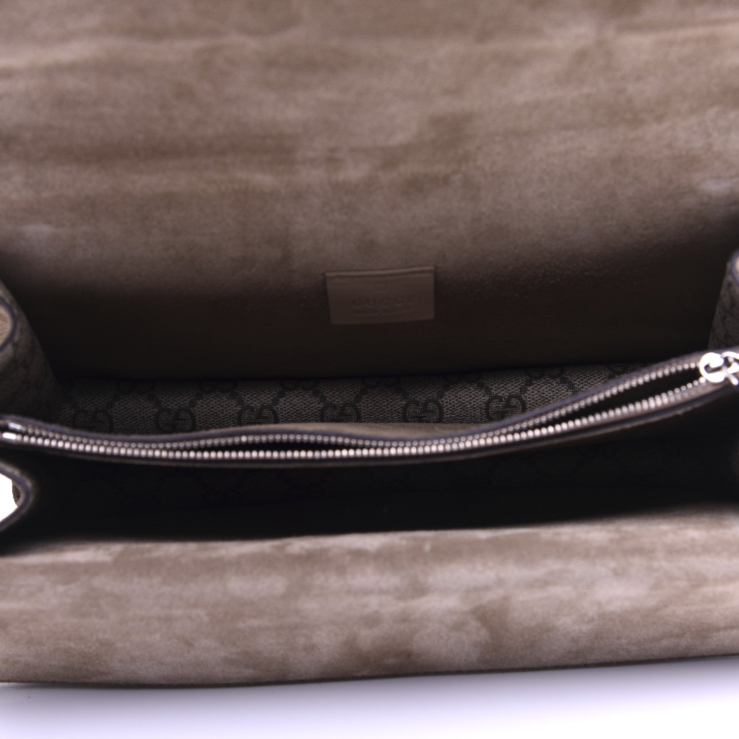 Gucci GG Supreme Monogram Small Dionysus Shoulder Bag Taupe 6 of 17