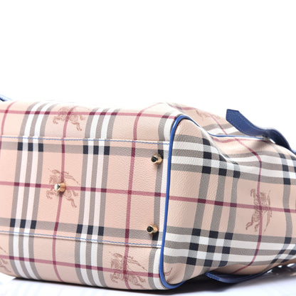 Burberry Horseferry Check Canterbury Tote Blue 8 of 8