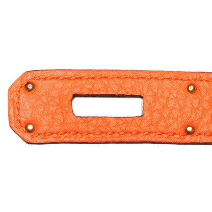 Hermes Togo Birkin 35 Orange 17 of 28