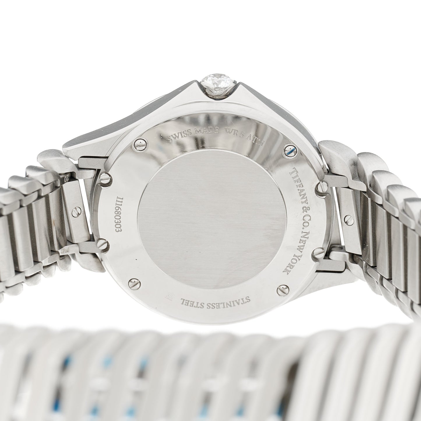 Stainless Steel Diamond 28mm Metro 2-Hand Quartz Watch