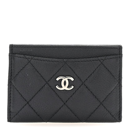Chanel Caviar Quilted Card Holder Black 1 of 8