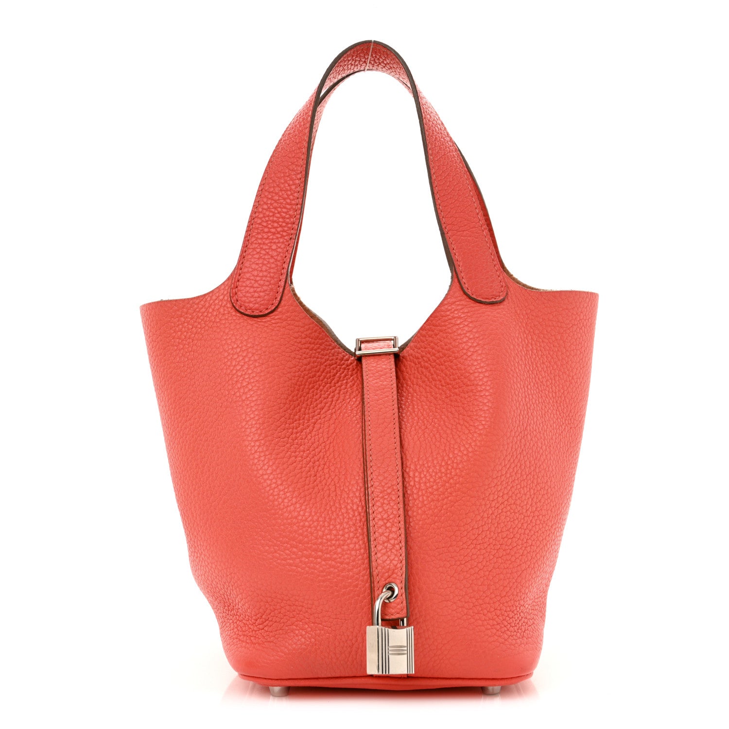 Hermes Taurillon Clemence Picotin Lock 18 PM Rose Jaipur 1 of 11
