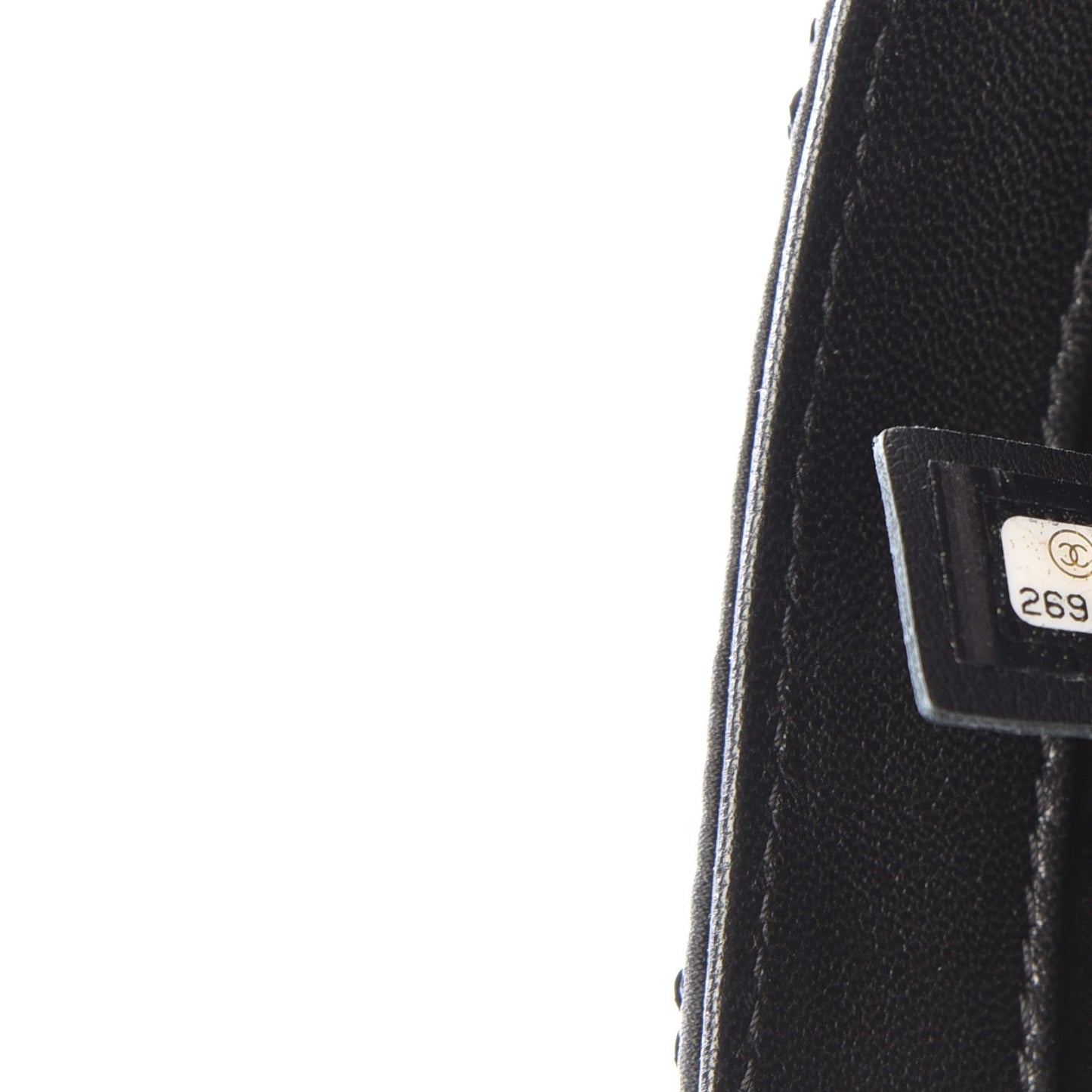 Sequin Striped Classic Mini Flap Black Gold