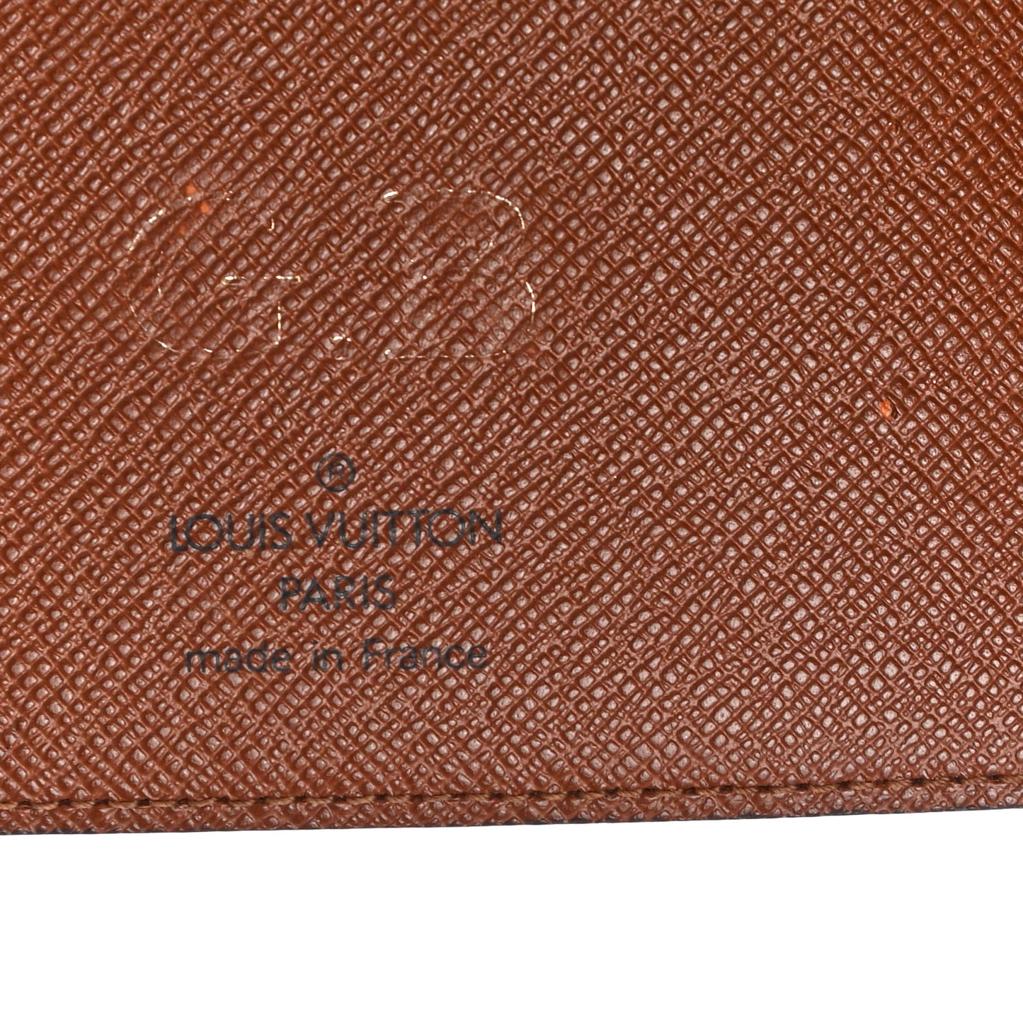 Monogram Medium Ring Agenda Cover