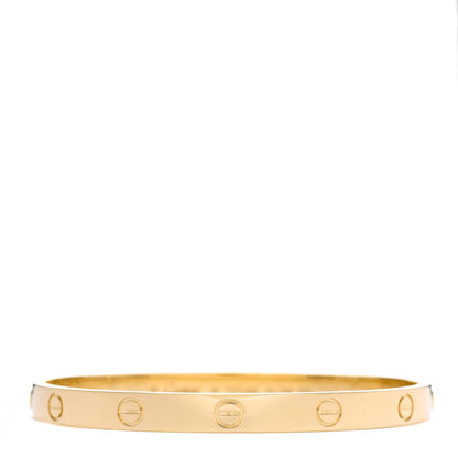 Cartier 18K Yellow Gold LOVE Bracelet 18 1 of 5