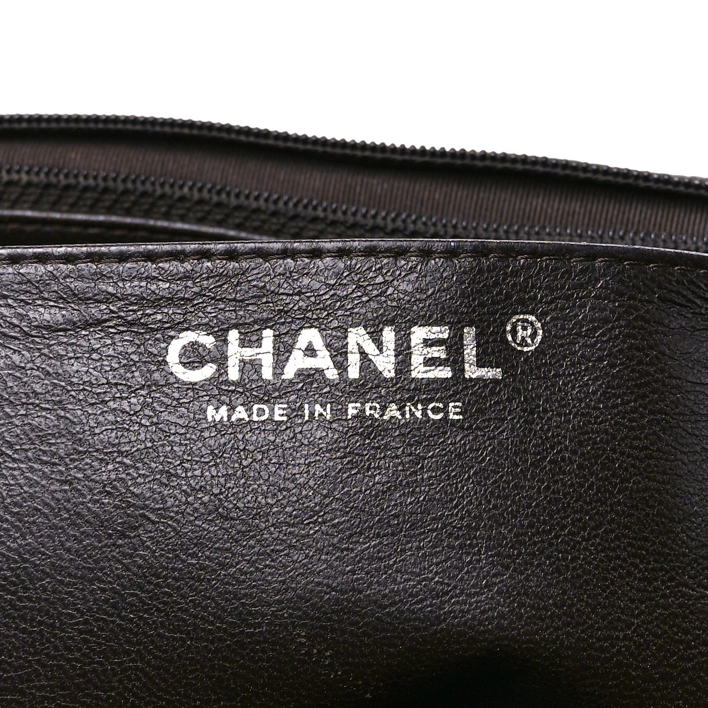 Caviar Quilted Jumbo Single Flap Dark Brown