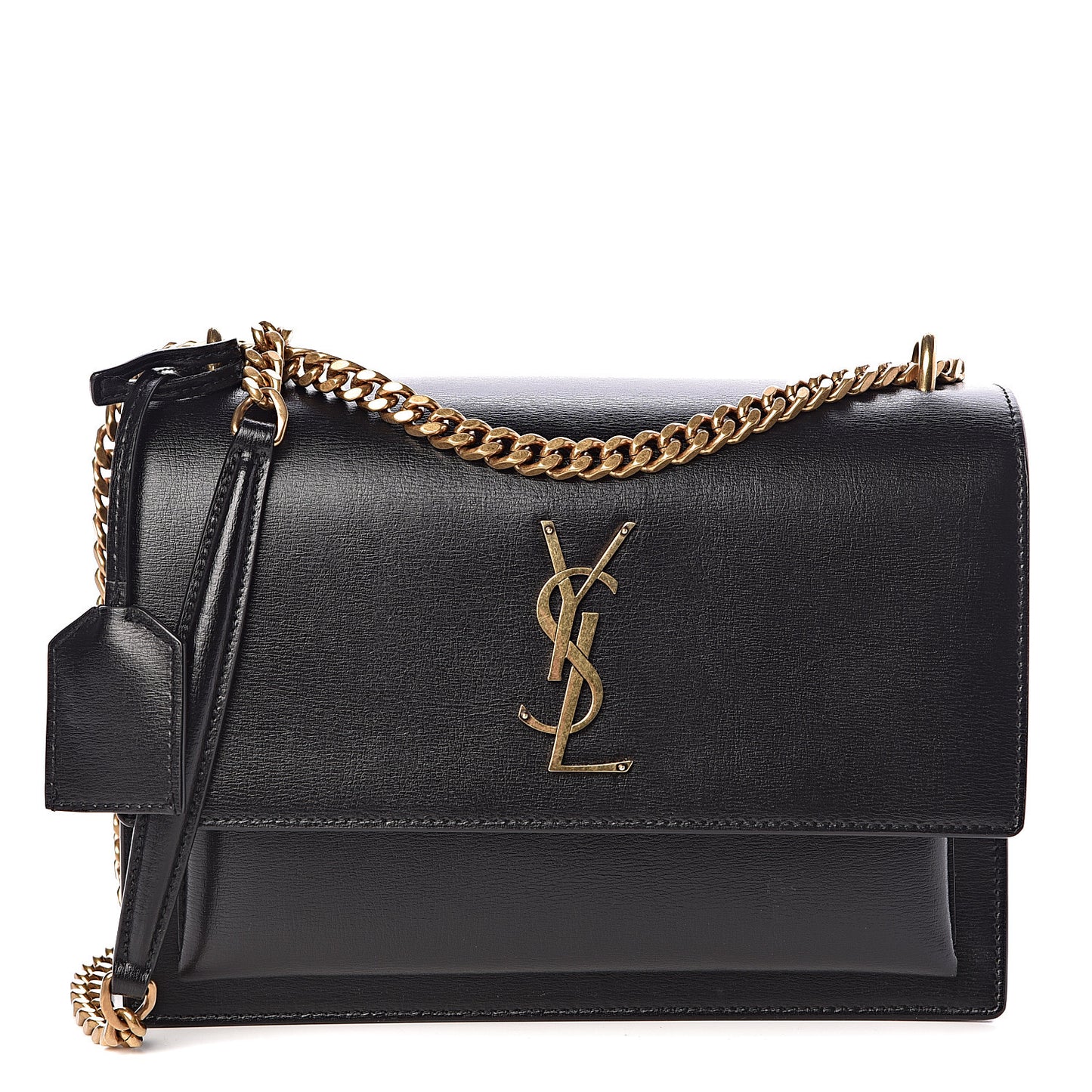 Calfskin Medium Monogram Sunset Black