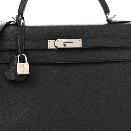Hermes Epsom Kelly Sellier 32 Black 11 of 17