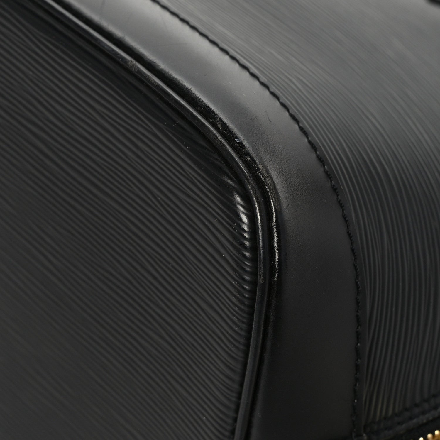 Louis Vuitton Epi Alma MM Black 10 of 11