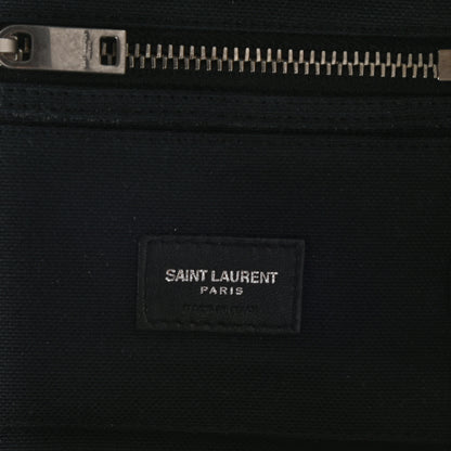 Saint Laurent Canvas American Flag Print Buffalo Compact Wallet 6 of 7