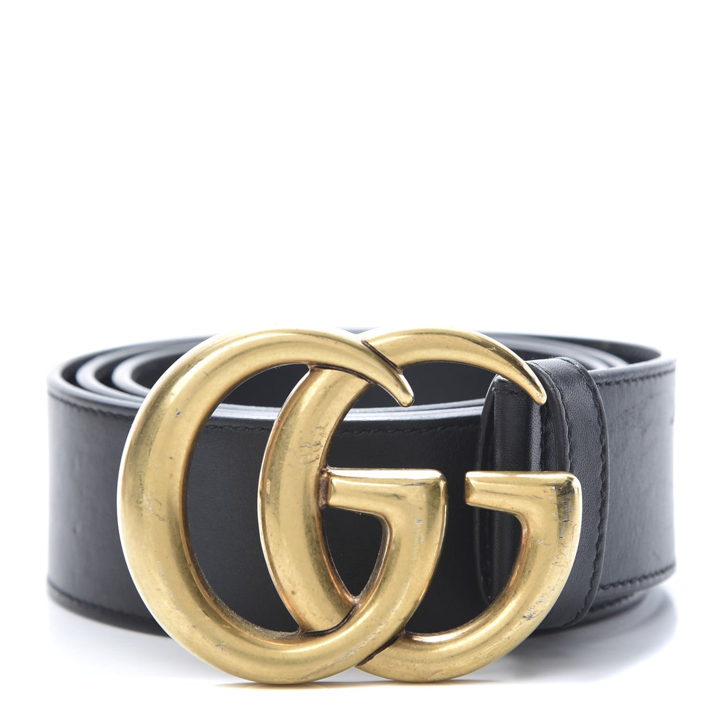 Calfskin Double G 40mm Belt 85 34 Black