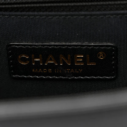 Chanel Lambskin Quilted Large Boy Flap Black 6 of 11