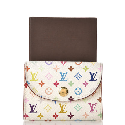 Louis Vuitton Monogram Multicolor Business Card Holder White 8 of 8