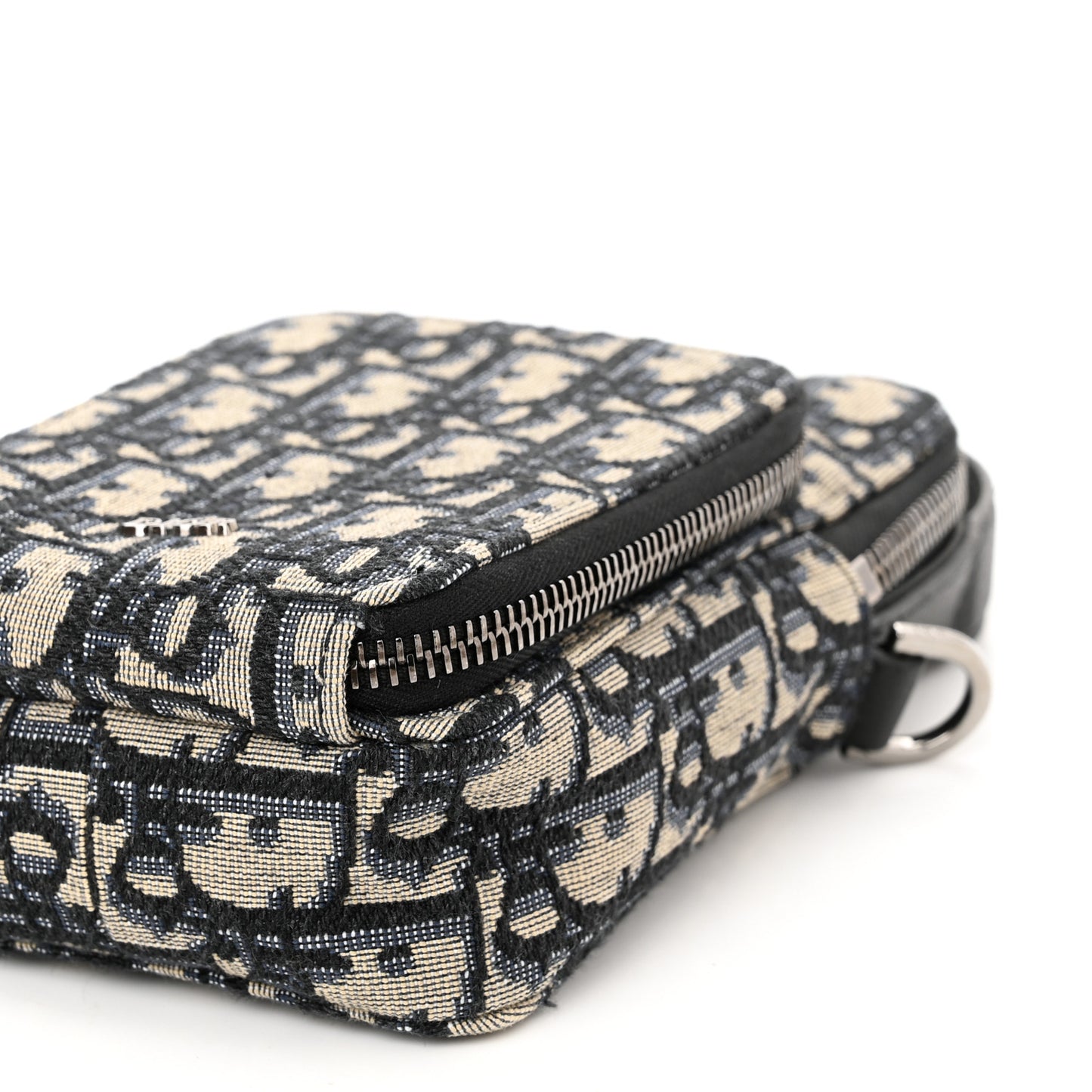 Oblique Crossbody Bag Blue