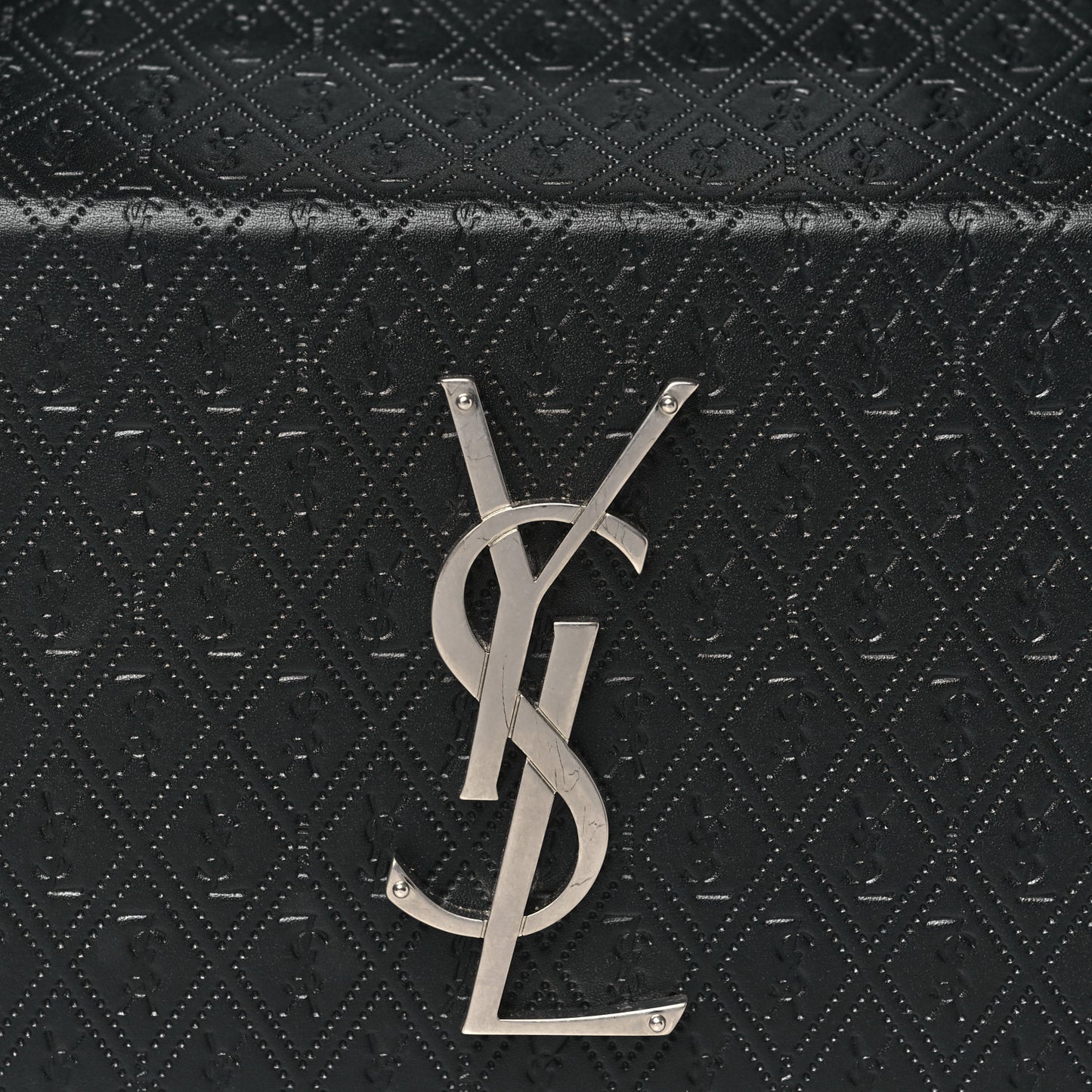 Calfskin Monogram Take Away Box Black