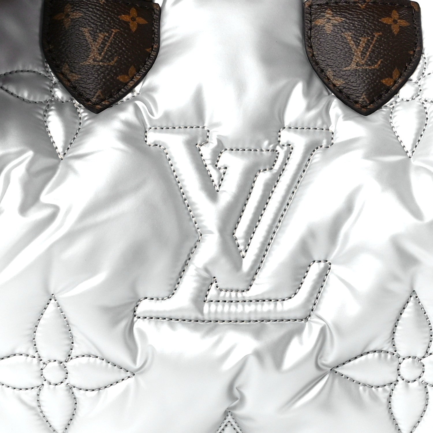 Louis Vuitton Econyl Mini Monogram Pillow Speedy Bandouliere 25 Silver 7 of 11