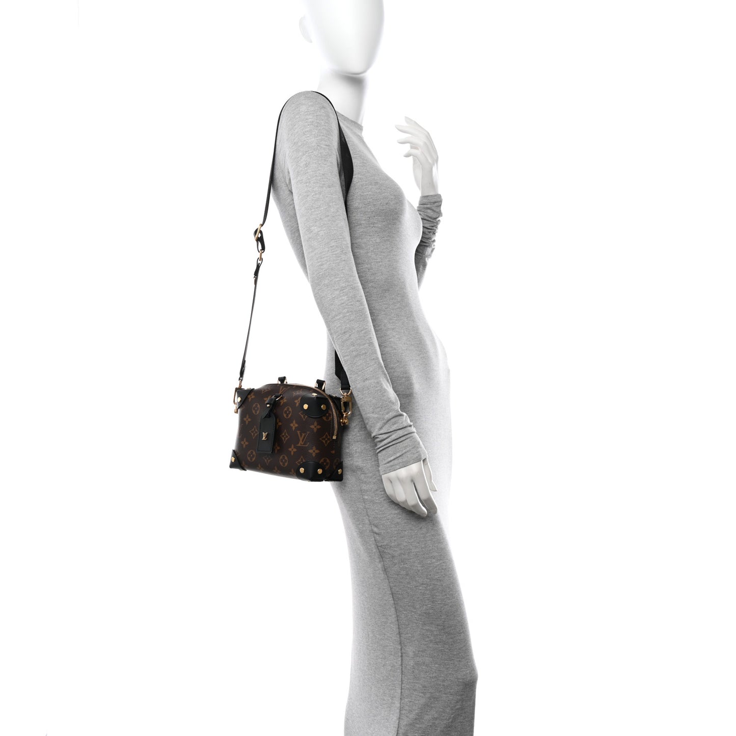 Monogram Petite Malle Souple Black