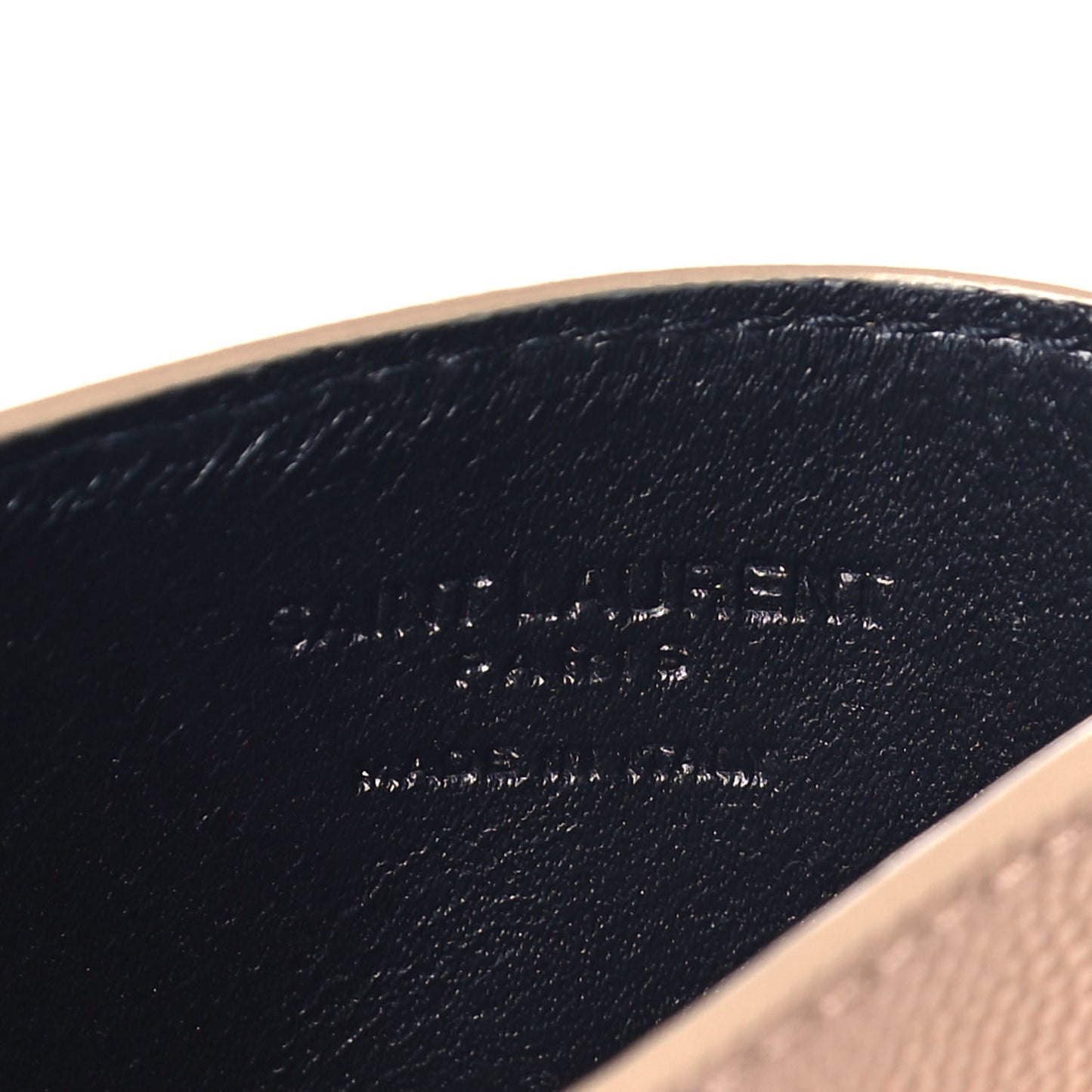 Grain De Poudre Monogram Uptown Chain Wallet Dark Beige