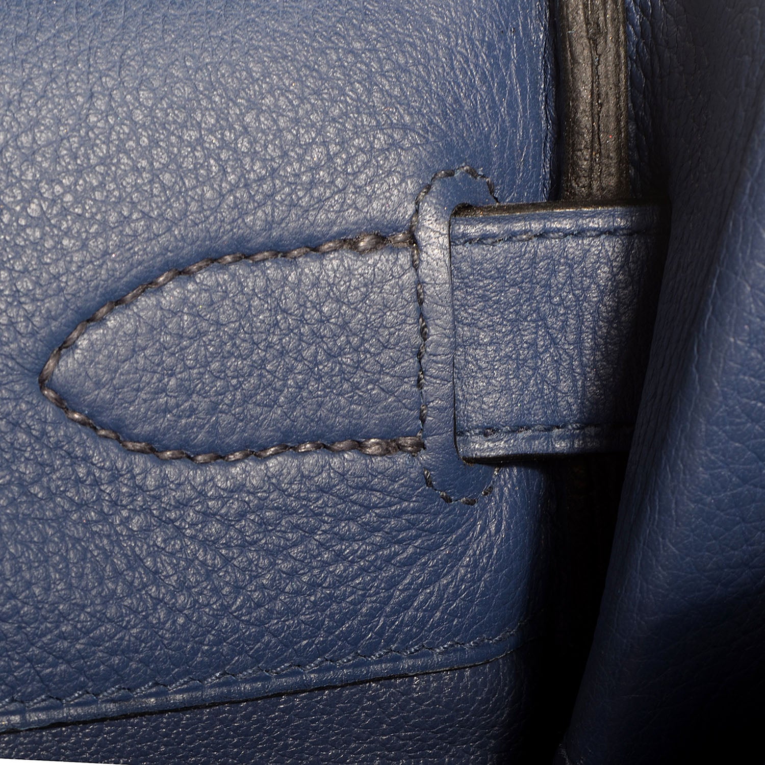 Hermes Taurillon Clemence JPG Birkin 42 Bleu Brighton 12 of 21