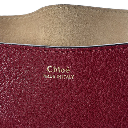 Chloe Grained Lambskin Drew Shoulder Bag Wine Purple 8 of 13